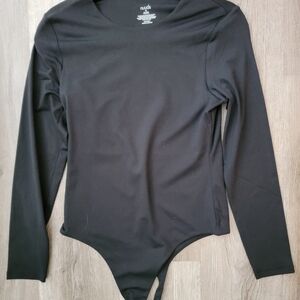 Nudds Black Long Sleeve Bodysuit